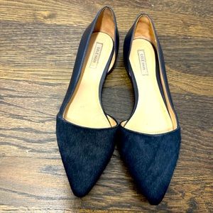 Cole Haan Amalia Mohair Flats - size 6 Navy Blue